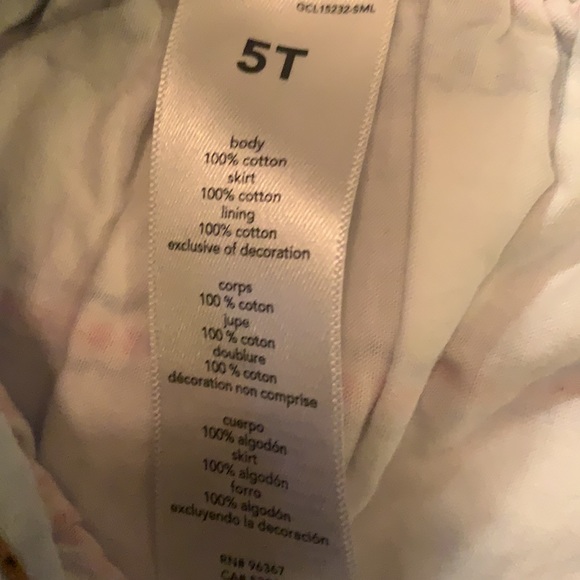 B2GOFREE 🍭 OshKosh overall dress Sz5T - Picture 4 of 7